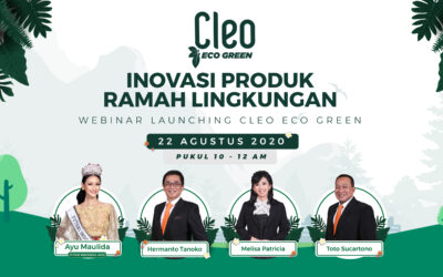 Grand Launching CLEO ECO GREEN – Inovasi Produk Ramah Lingkungan